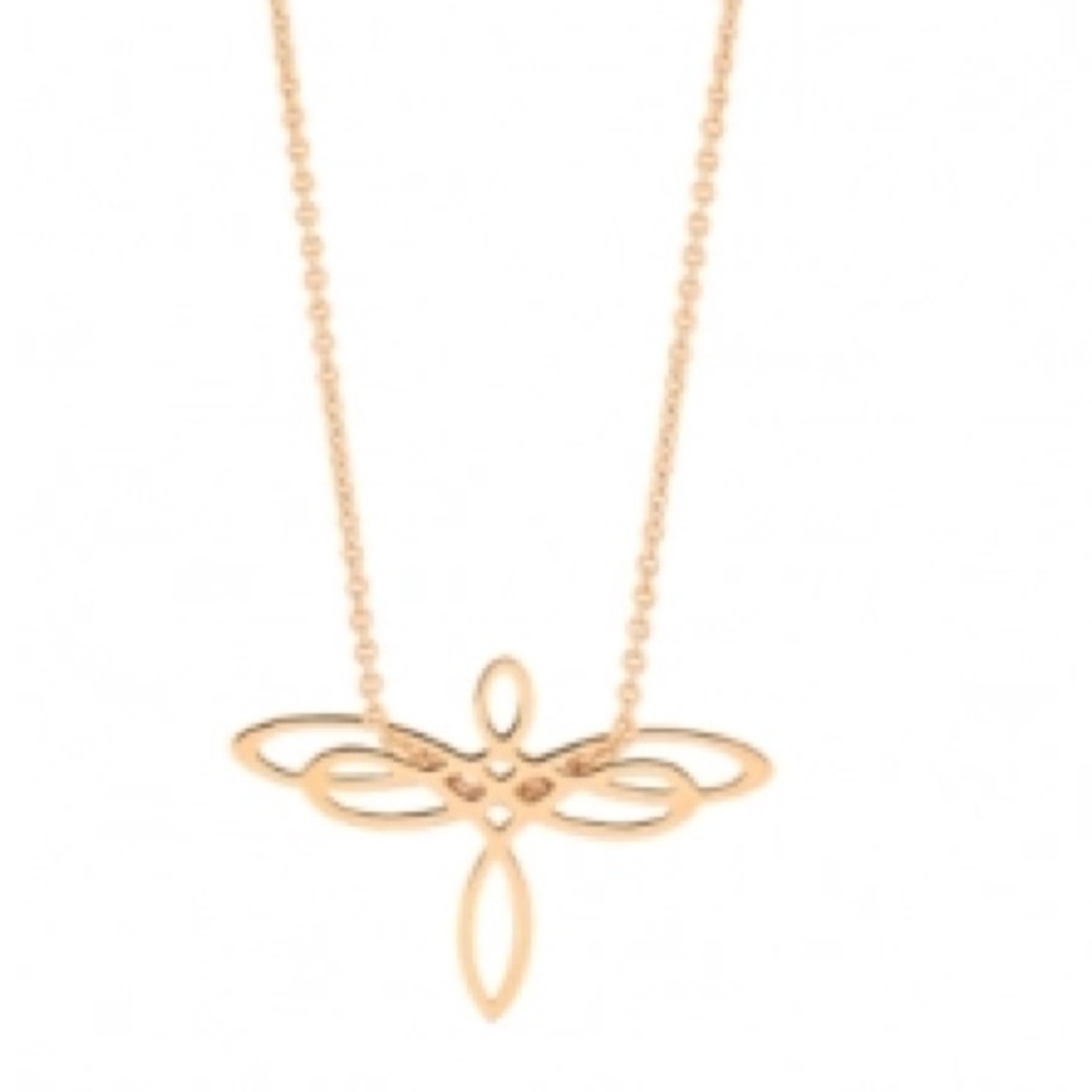 GINETTE NY MINI DRAGONFLY NECKLACE 18K GOLD